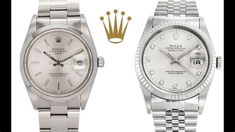 rolex oyster date vs rolex oyster datejust|rolex oyster datejust 36mm.